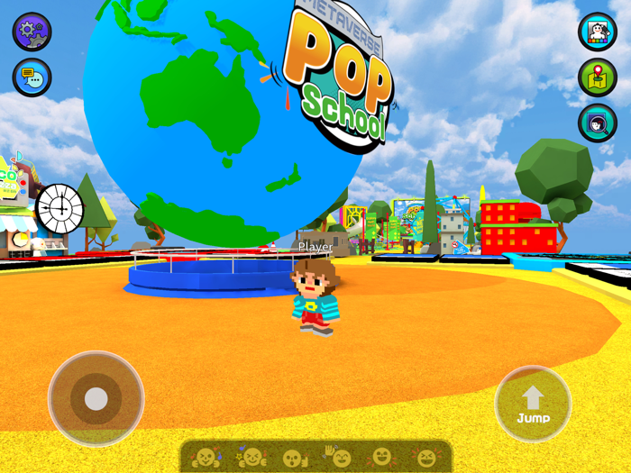 팝스쿨 메타버스 교실  Pop School