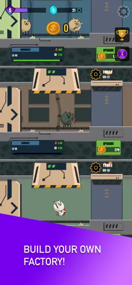 Game screenshot Idle Factory: Battle Cats Inc. hack