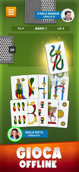 Game screenshot Tressette Online mod apk