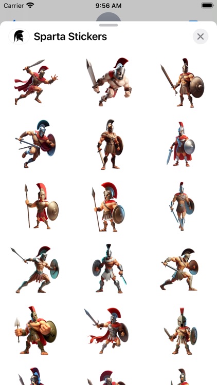 Sparta Stickers