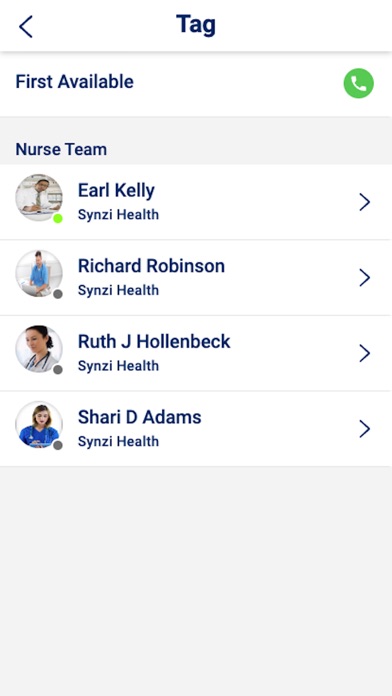 Synzi Virtual Care Screenshot