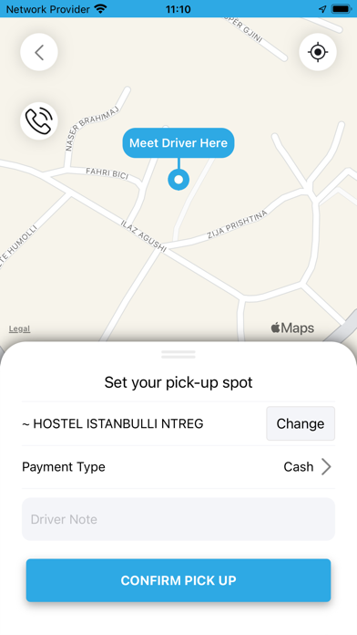 Blue Taxi Screenshot