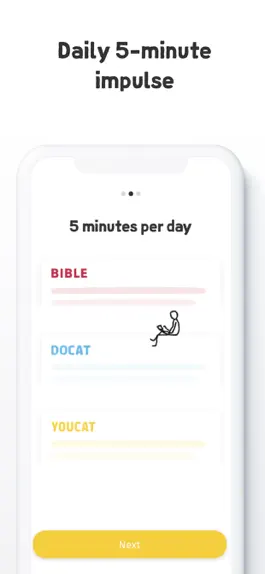 Game screenshot YOUCAT Daily Bible, Catechism apk