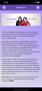 VO Buzz Weekly screenshot #3 for iPhone