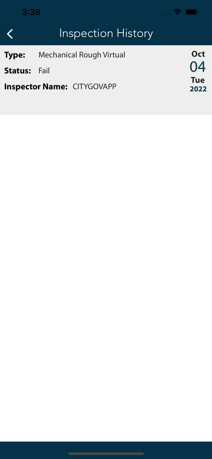 Buncombe Inspection Request