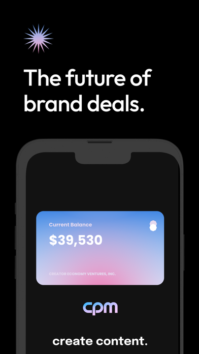 Creator Performance Marketing Screenshot
