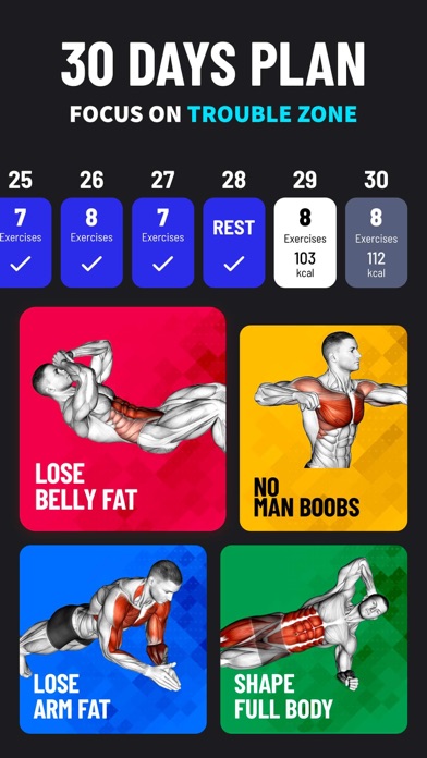 Lose Weight for Men at Home Screenshot