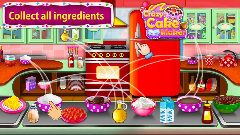 #2. Sweet Cake Bakery Tycoon Game (iOS) 由: Ajaysinh Jadeja