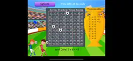 Game screenshot Soccer Times Tables Lite hack