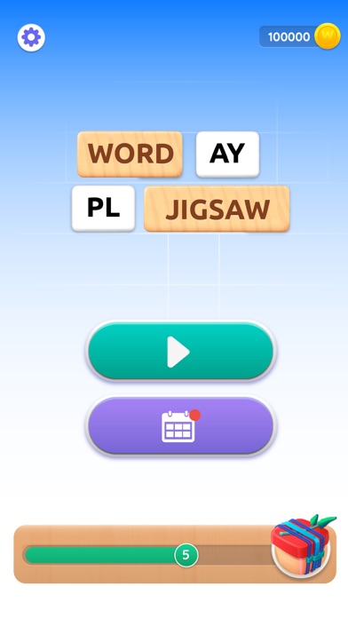 Word Jigsaw: Brain Teaserのおすすめ画像1