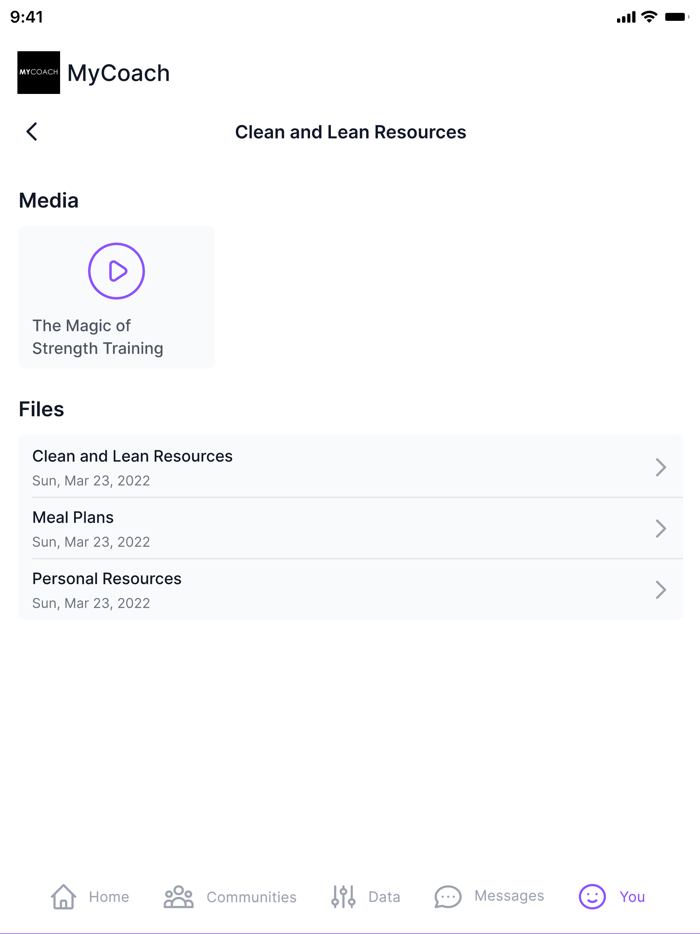 MyCoach by Coach Catalyst
