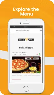 hallsta pizzeria iphone screenshot 3