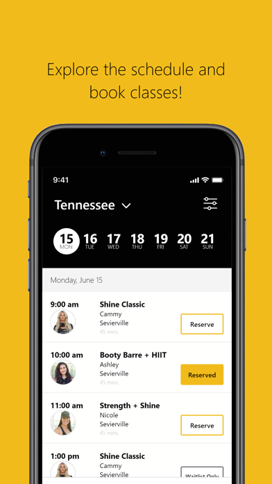 Shine Cycle New iPhone screenshot 3 - Health & Fitness app