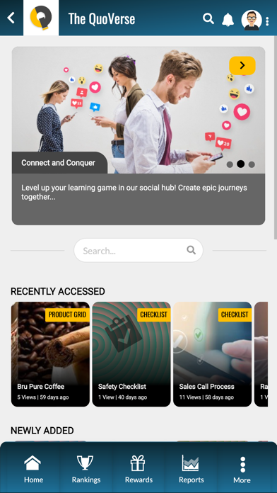 Screenshot 2 of Explore QuoDeck App