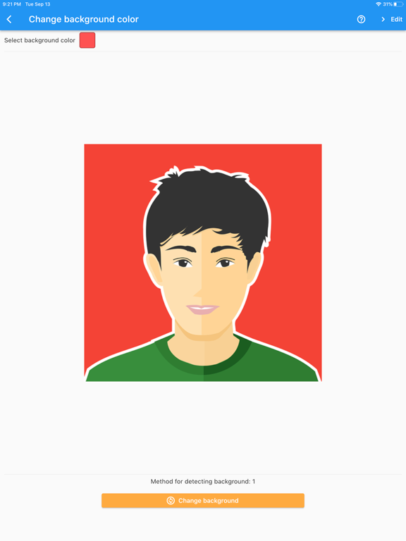 Screenshot #5 pour IDPhoto Easy