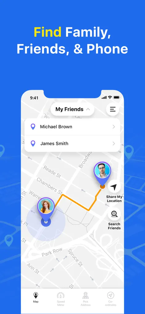 GPS App - Find family, friends - Navigation App | MWM