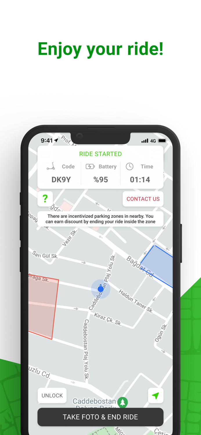 MARTI Scooter and TAG