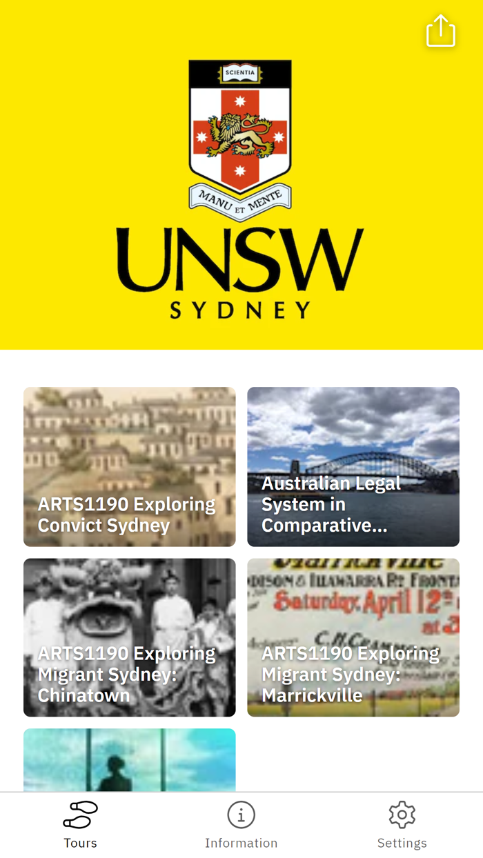 UNSW Walking Tours