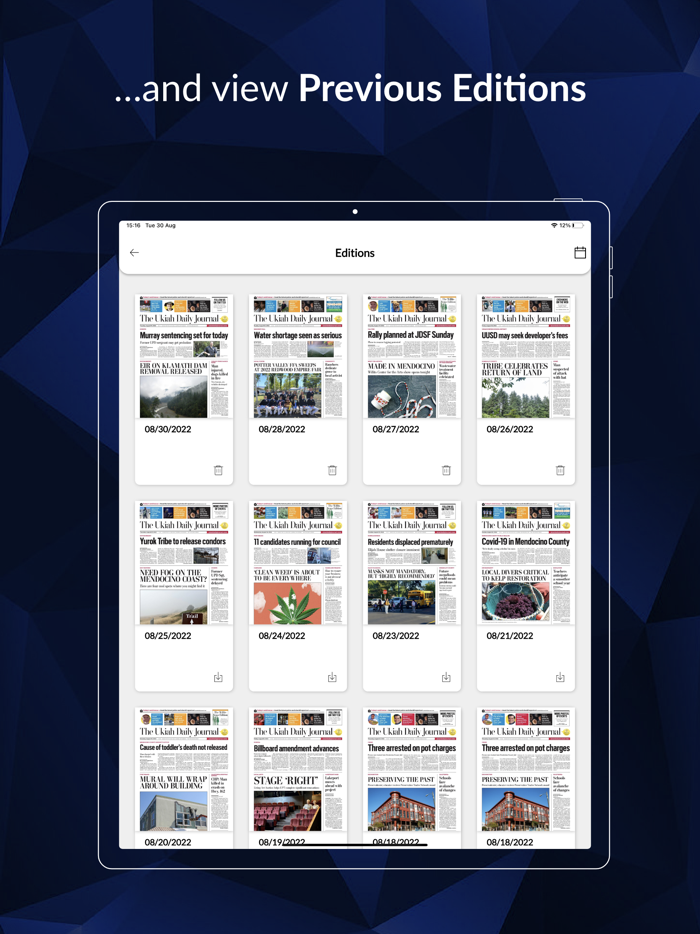 Ukiah Daily Journal e-Edition