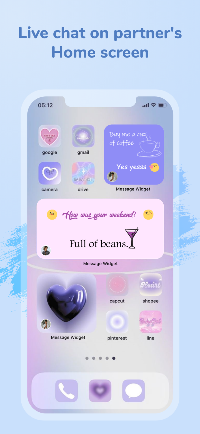 Widget Messaging  Noteit