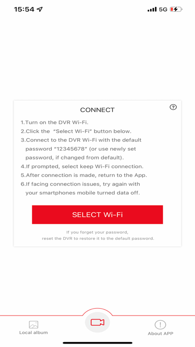 DVR Connect Play Screenshot