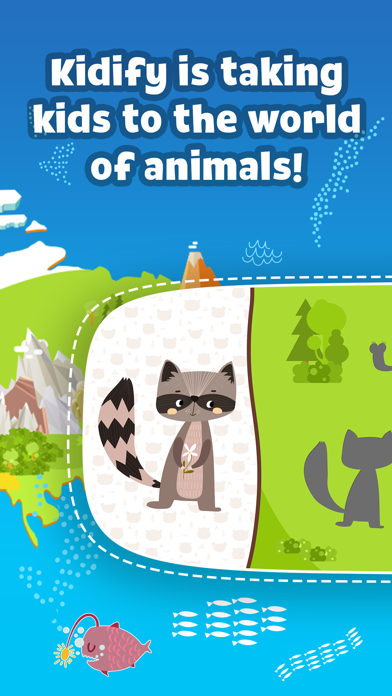World of Animals Kids Game Screenshot