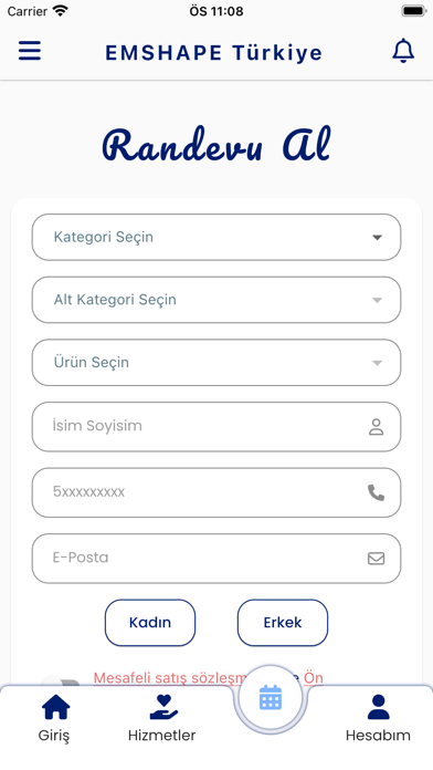Emshape Türkiye Screenshot