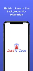 Just N' Case - Smart SOS App screenshot #3 for iPhone