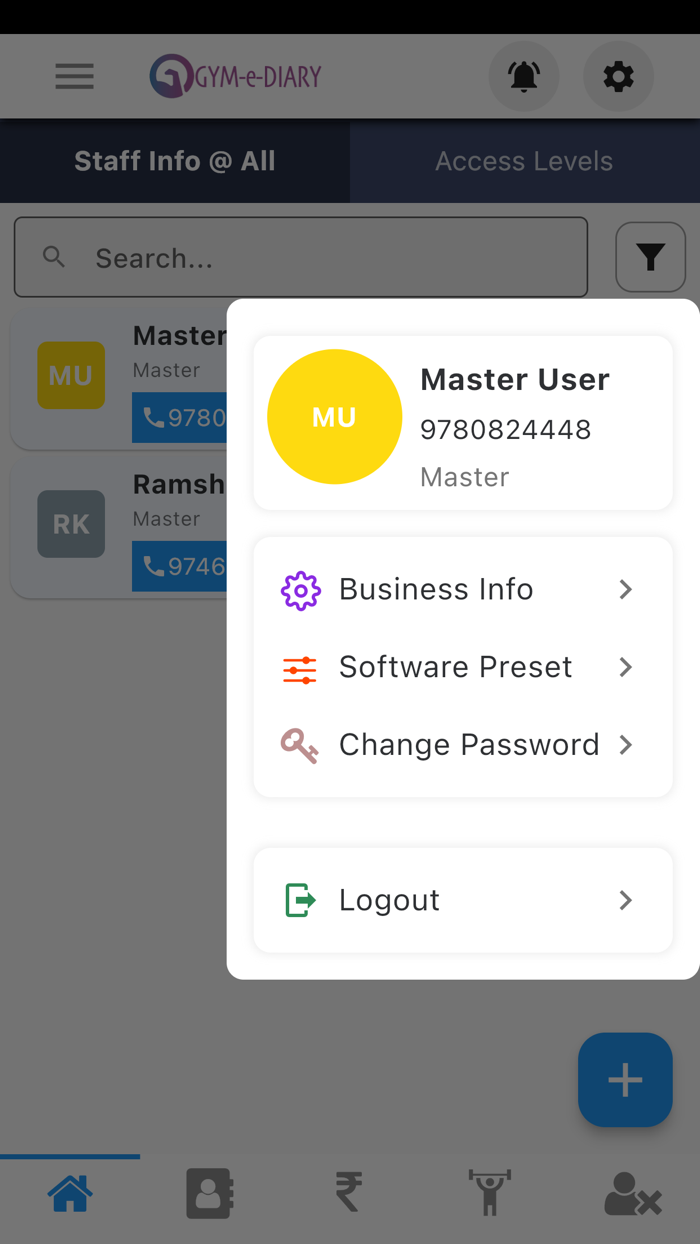 GYMeDIARY Pro - Software