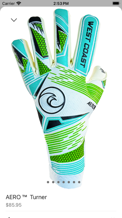 West Coast Goalkeeping Screenshot