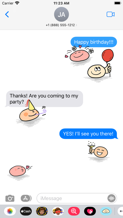 Screenshot #2 pour Gnocchi Emoji