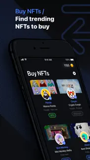 top crypto coins & nft creator iphone screenshot 1