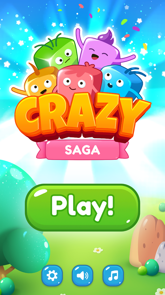 #1. Crazy Saga - Match 3 Game (iOS) 由: Mudimedia Ltd