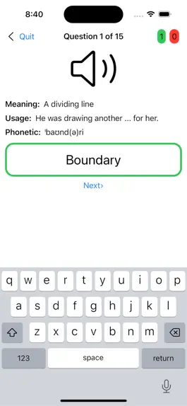 Game screenshot Spelling Master: Spell & Vocab apk