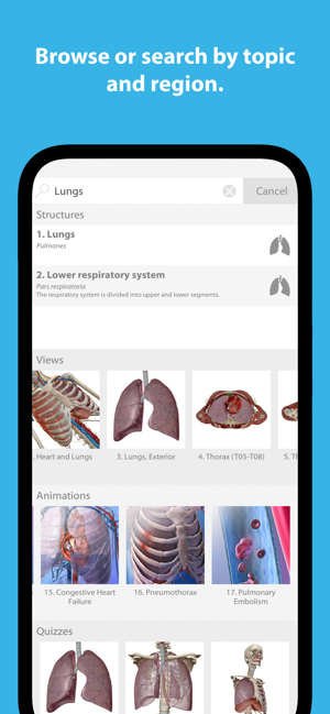 ‎Captura de tela do Atlas de Anatomia Humana 2024