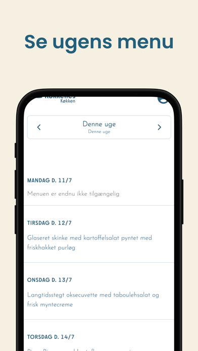 Kokkenes Køkken Screenshot