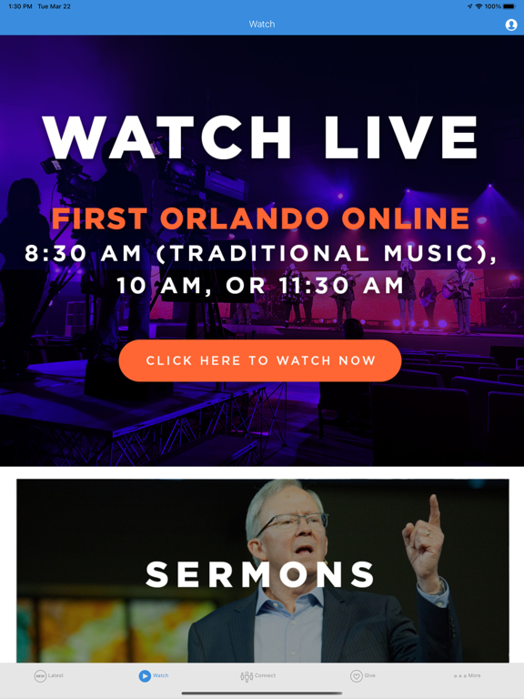 First Orlando iPad screenshot 2 - Lifestyle app