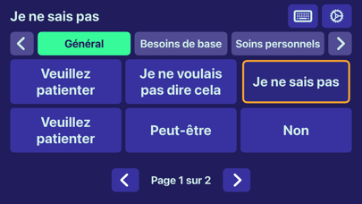 Screenshot #1 pour Vocable AAC