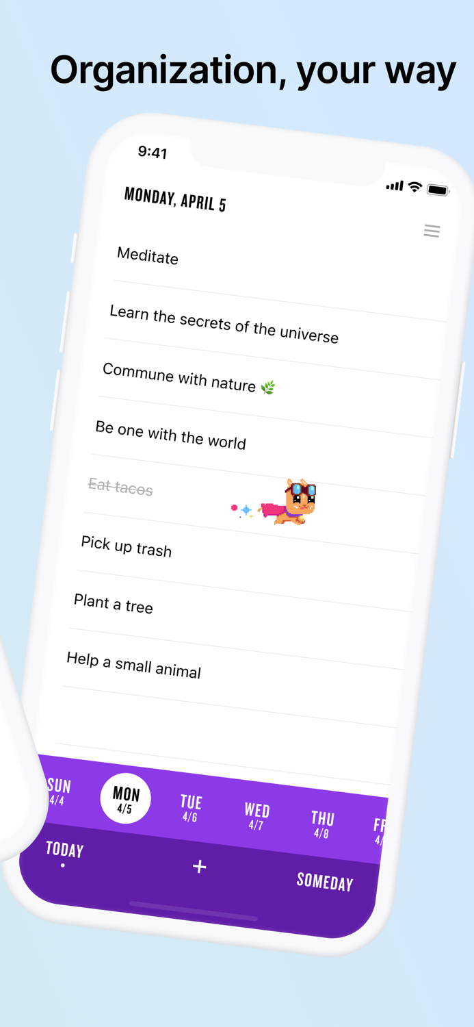 TeuxDeux Daily Checklist To Do