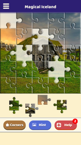 Magical Iceland Puzzle screenshot