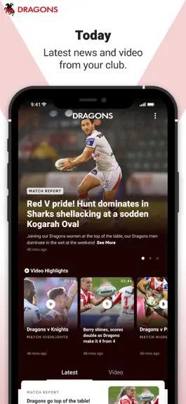 Game screenshot St George Illawarra Dragons mod apk