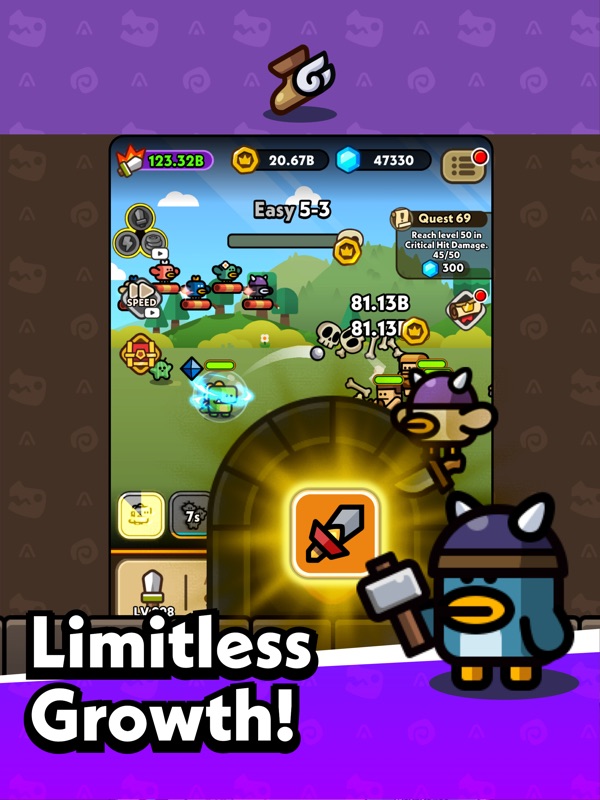 Hero Dino: Idle RPG screenshot 11