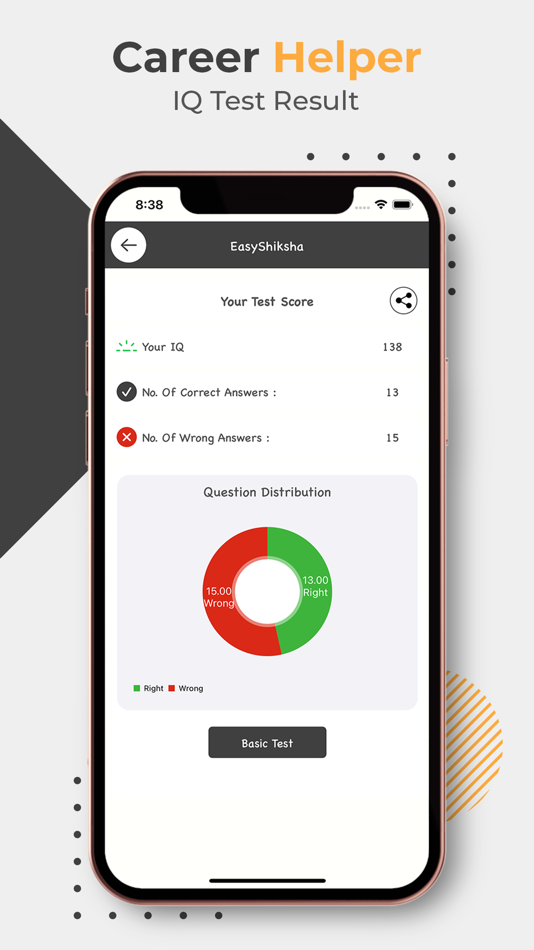 #6. Career Helper: Test & Consult (iOS) Oleh: HawksCode Softwares Private Limited
