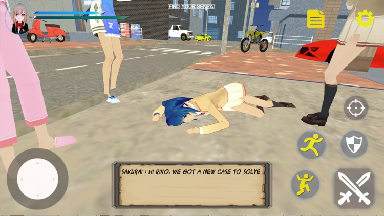 Anime High School Detective 3D screenshot-6