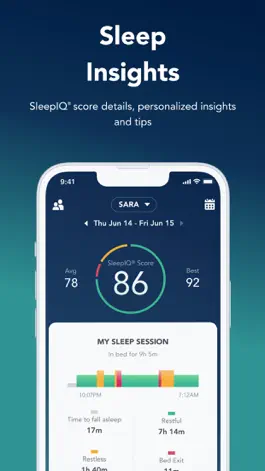 Game screenshot SleepIQ apk