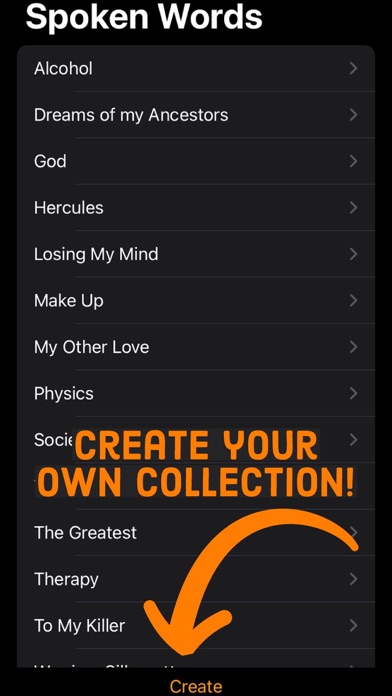 Spoken Words - Writing App Screenshot