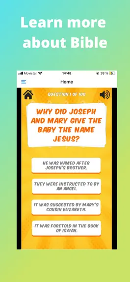 Game screenshot Bible Trivia Game App apk