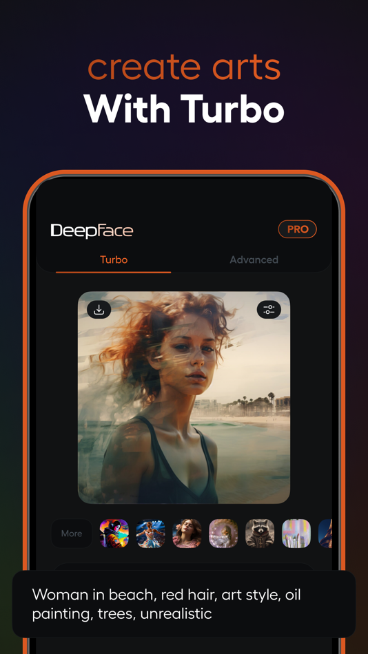 #4. AI Photo Generator - DeepFace (iOS) By: EASYWAY MOBILE LTD