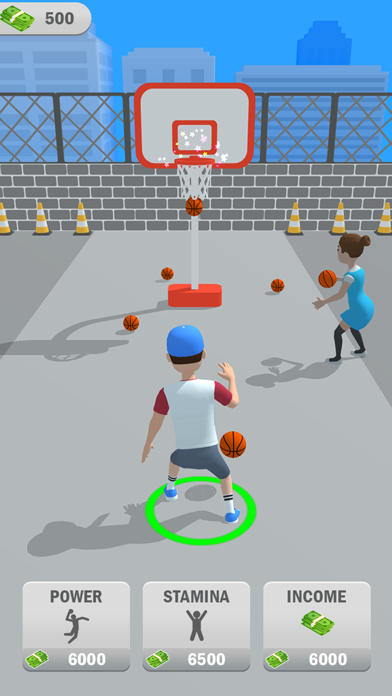 Mobile Super Basketball Games Screenshot