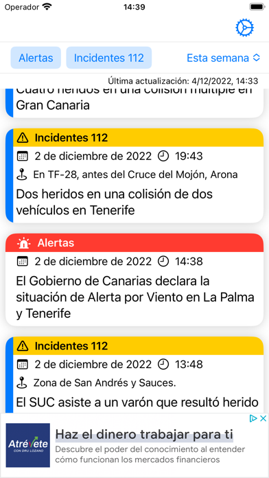 Canarias info Screenshot